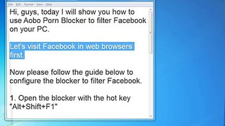 How to Block Facebook on Your PC - Very Easy!