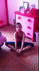 Como hacer el puente y la gacela.  Gimnasia Rítmica