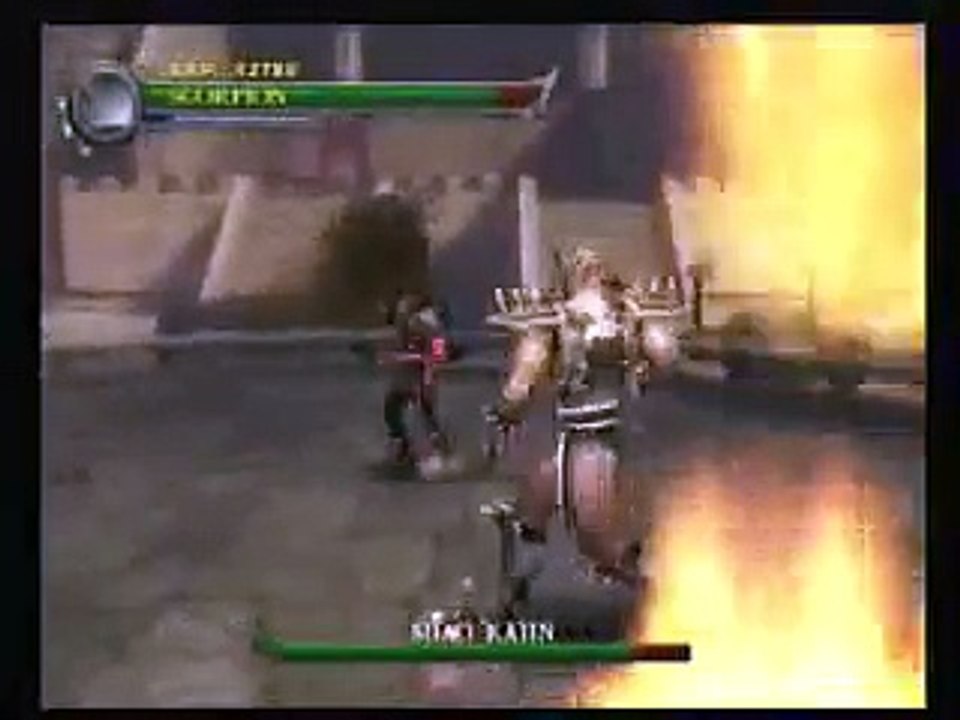 Mortal Kombat Shaolin Monks Scorpion Vs Shao Kahn