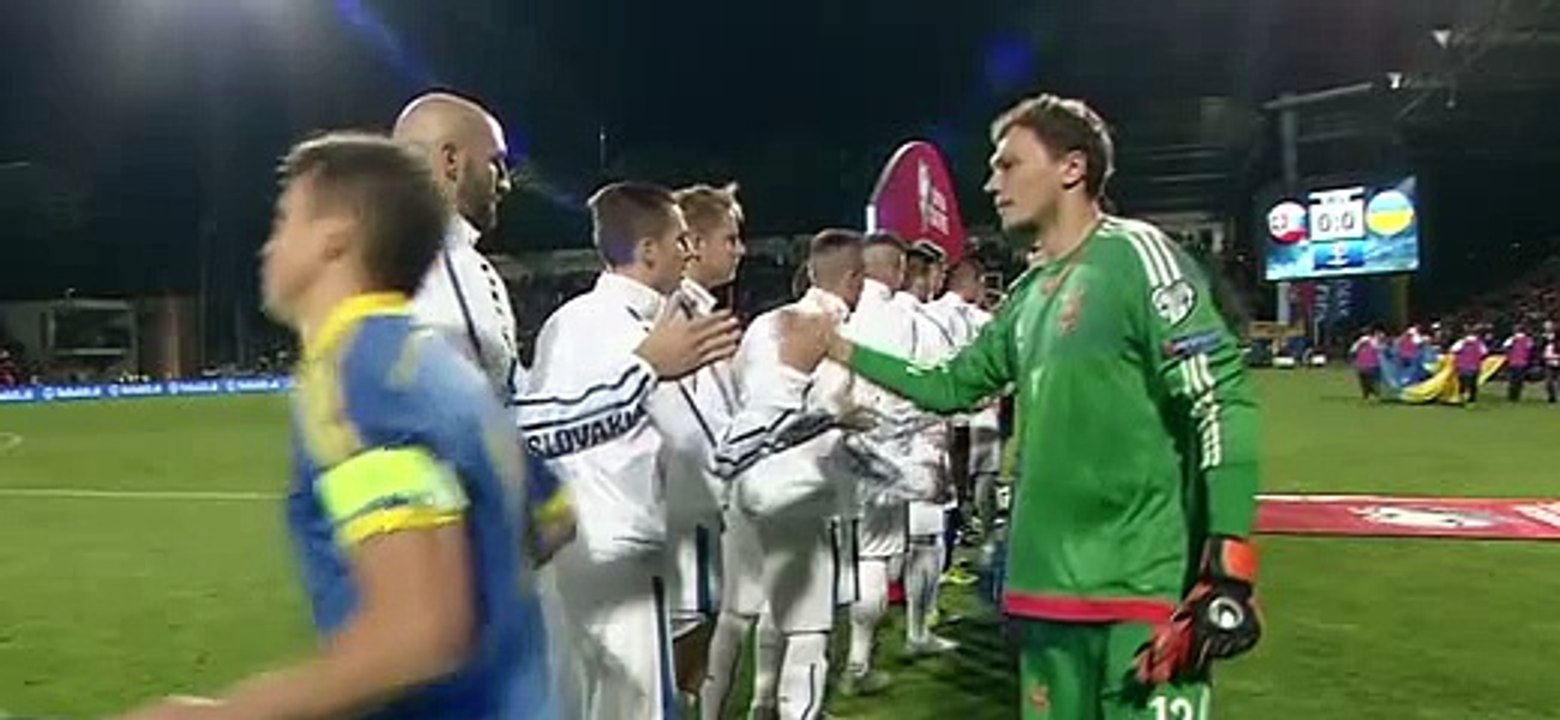 Slovakia 0 - 0	 Ukraine - Euro - Qualification - Full Highlights - 08.09.2015