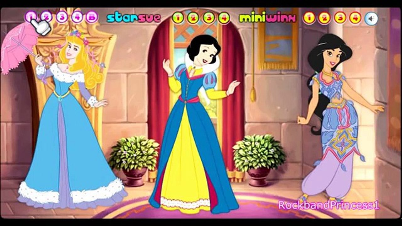 disney cartoon dress up games