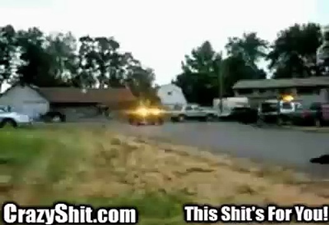 GOLF CART DOES A FLIP AND LANDS!!!