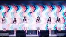 Watch Korean pop group Gfriend repeatedly face plant on a wet stage while dancing