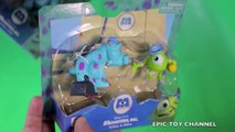 MONSTERS INC Play Set SULLY, BOO   MIKE WASOWSKI MONSTERS UNIVERSITY MONSTERS INC