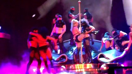 Britney Spears Slave/Freakshow/Do Somethin' live Vegas 09-04-2015
