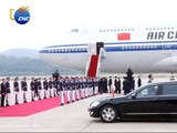 Chinese president Xi Jinping arrives in Seoul for state visit to South Korea