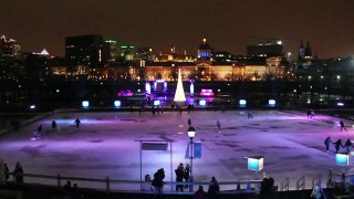 Une soirée à la patinoire du Vieux-Port de Montréal