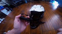 How to Mount a GoPro Vented Helmet Strap onto a Lacrosse Helmet - Tips and Tricks