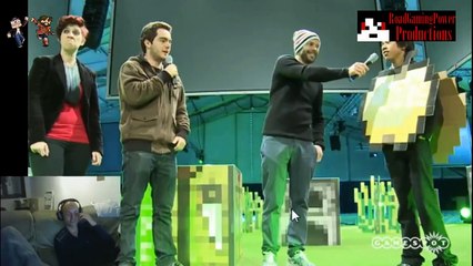 (Ré-Unpload) Fanta & Boblennon - Fou rire sur une vidéos de la Minecon XD (Sans musique)