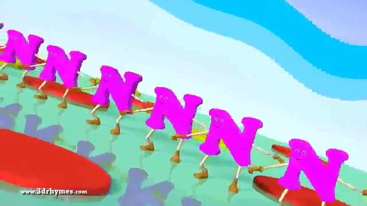 Letter E Song 3D Animation Learning English Alphabet ABC Songs For children Nursey rhymes 2014