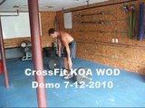 CrossFit KOA Front Squat Double Under WOD Demo