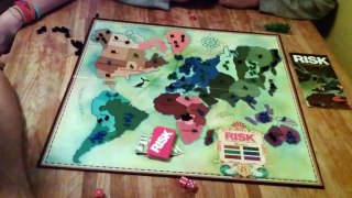 Risk board game time lapse