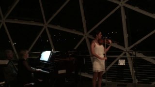 Liana Grantges playing Fiddler on the Roof at Dali Museum.
