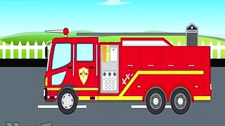 Fire Truck -  Monster Trucks For Children