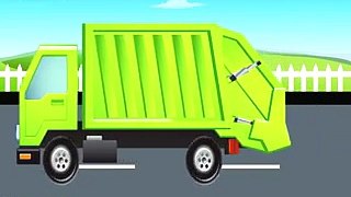Garbage Truck  - Monster Trucks For Children