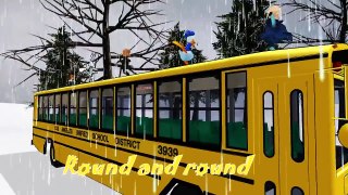 Donald Duck 2015 - Wheels On The Bus by Bugs Bunny Donald Duck Elsa Anna and Kristoff1