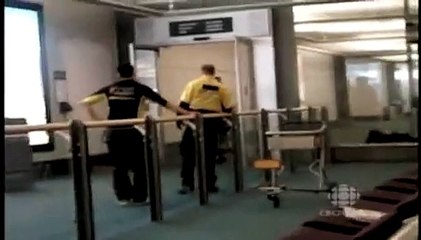 Police Taser a   Man In  Vancouver Airport