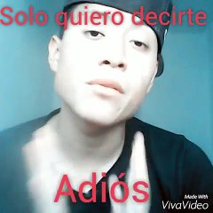 Chico cantando RAP diciendo adiós