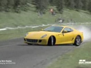 Gran Turismo HD Drift Ferrari 599 (ps3)