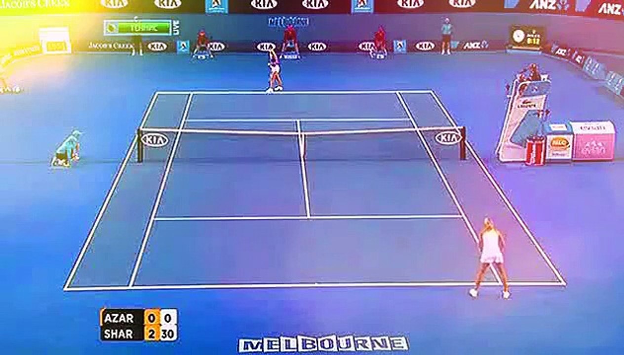 Clijsters (BEL) v Sharapova (RUS) Women's Tennis Quarter-Final Replay - London 2012 Olympics