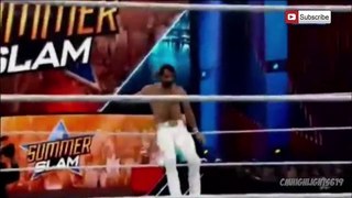 John Cena vs. Seth Rollins - Title for Title - Summerslam 2015 - HD Highlights