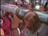 Jesus film ( cross) with Hillsong in Portuguese. Gesu alla croce e cori Hillsong in Portoghese