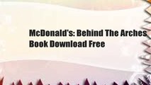 McDonald's: Behind The Arches  Book Download Free