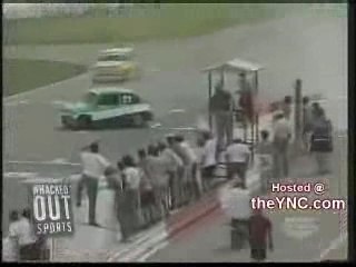 Driver Starts A Win Celebration Too_Soon