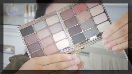 Cool Toned Grey & Champagne Sparkle Smokey Eye Tutorial