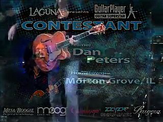 Dan Peters Performs at Guitar Player's Guitar Superstar 2008