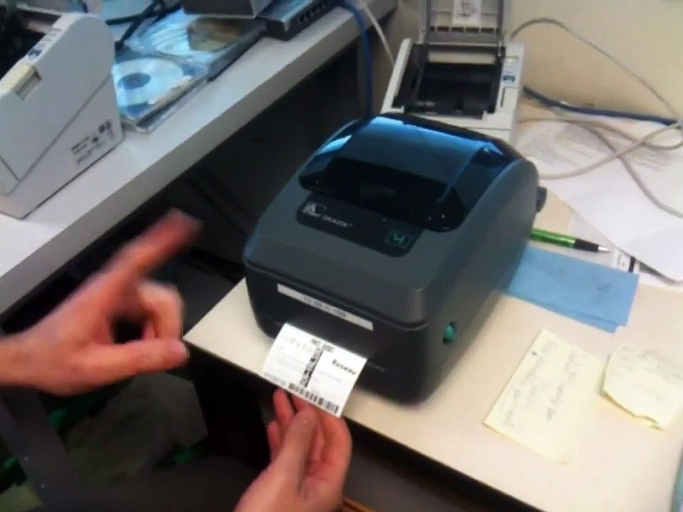 Comment nettoyer la tête d'impression d'une Zebra GK420t