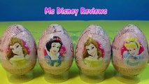 New  Disney Princess Surprise eggs Unboxing, Snow White, Cinderella, Belle, Aurora n others
