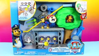 Paw Patrol Rescue Training Center with Chase Nickelodeon Marshal Rocky Rubble Ryder Zuma