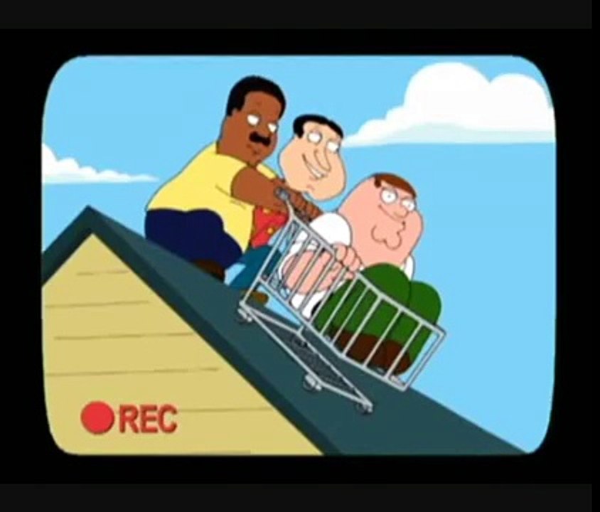 family guy jackass roof shopping cart guys video Dailymotion