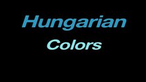Learn Hungarian Colors Free with Byki