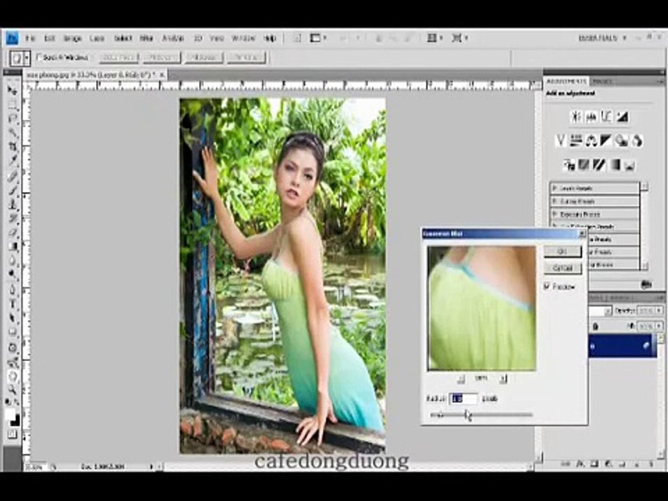 Photoshop CS4 - Phan 1 - Bai 33 - Xoa phong KTS.mp4