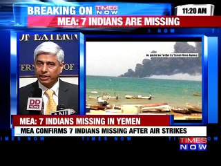 7 Indians missing in Yemen: MEA