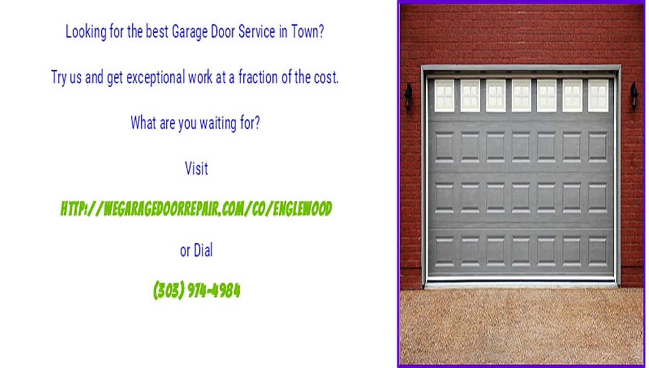 Englewood, CO Garage Door Repair Service