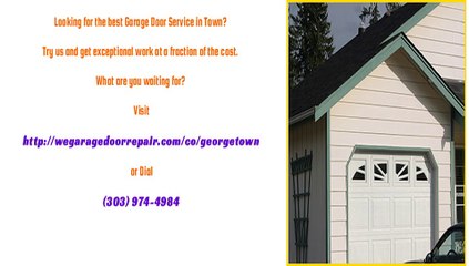 Georgetown, CO Garage Door Openers