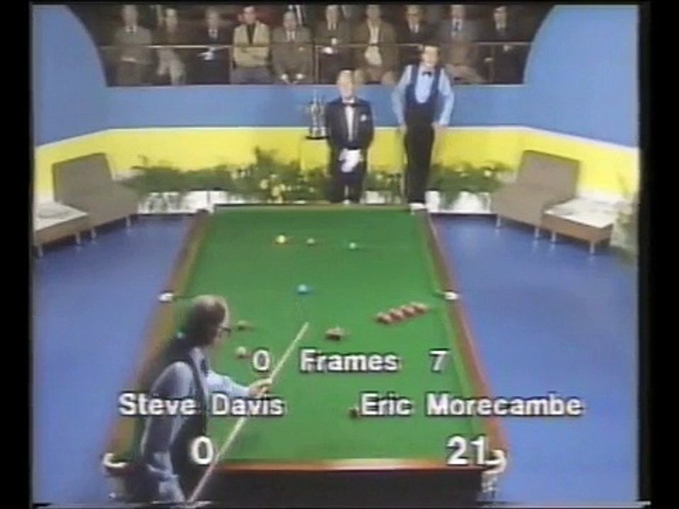 Snooker Funny - Steve Davis in Various Comedy Shows