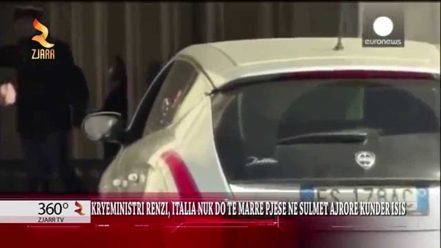 360° Grade -KRYEMINISTRI RENZI, ITALIA NUK DO TE MARRE PJESE NE SULMET AJRORE KUNDER ISIS