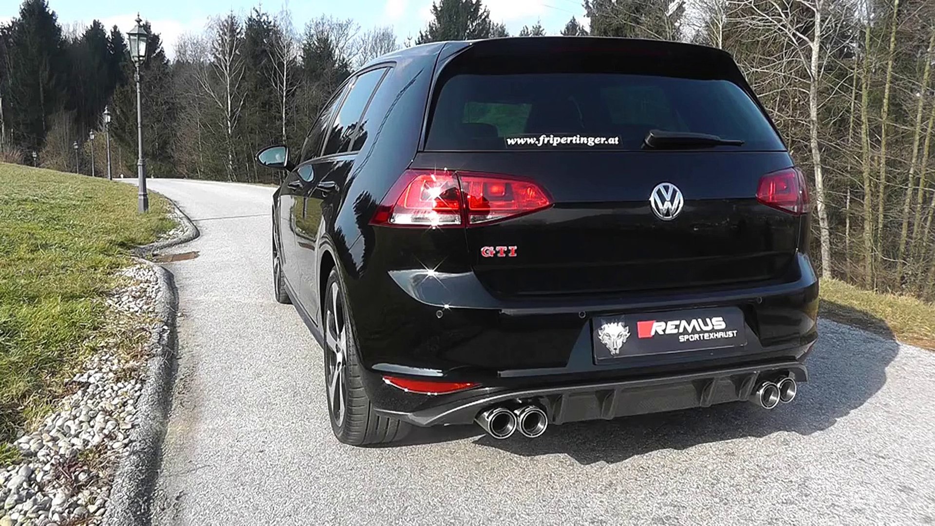 VW Golf VII GTI with REMUS cat-back system - video Dailymotion