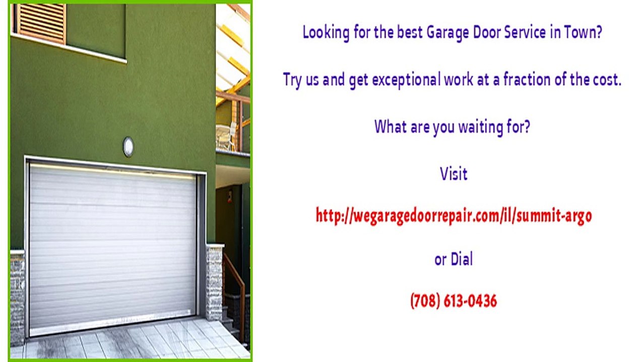 Summit Argo, IL Garage Door Openers
