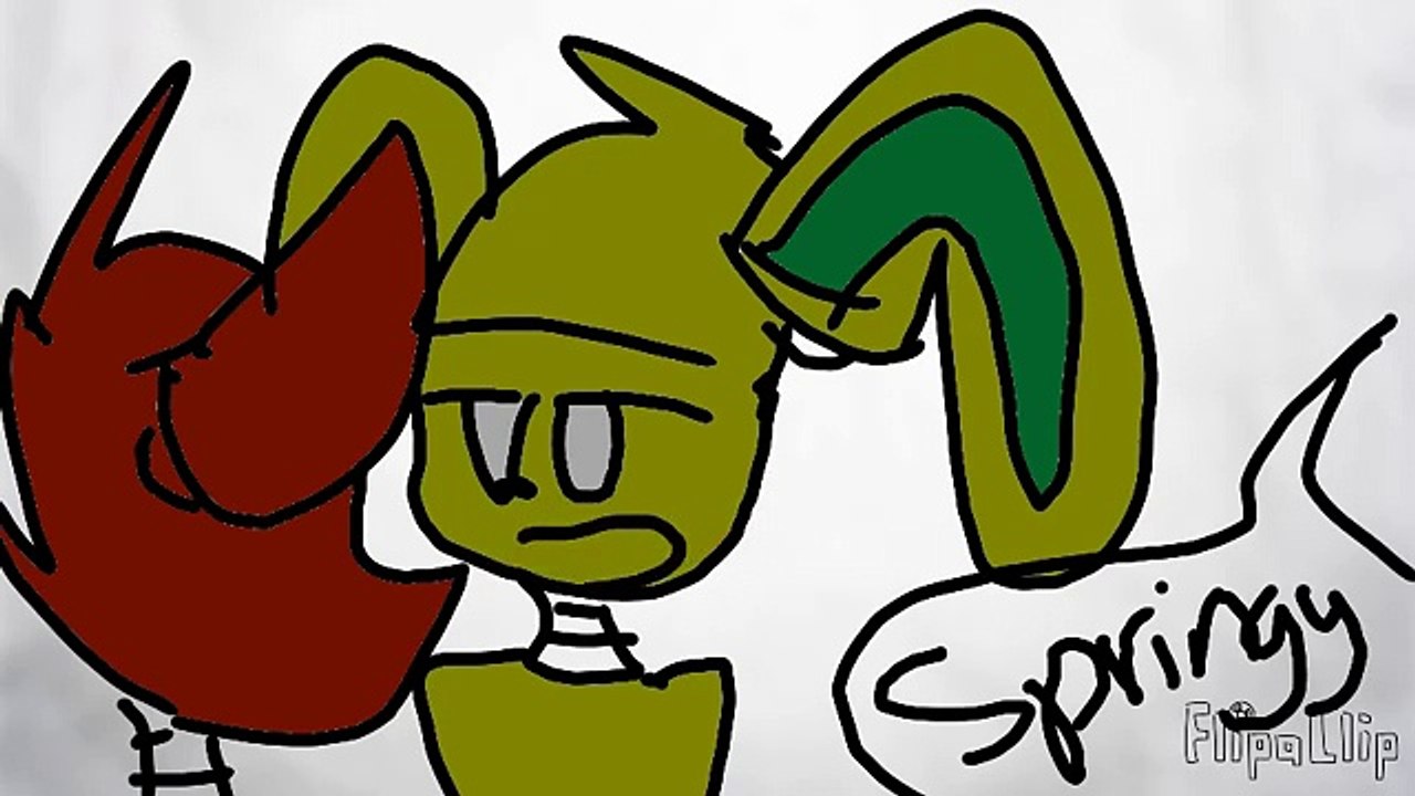 SpringTrap and Mangle (FNAF FlipaClip)