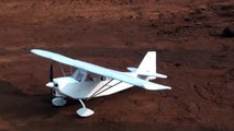 Homemade Citabria RC Foam Plane : Maiden Flight