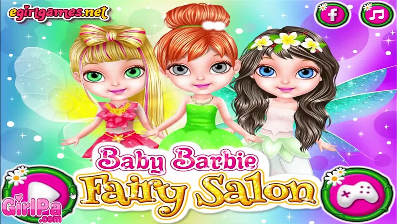 Sweet Barbie Games Baby Barbie Fairy Salon Baby Barbie Games for Girls