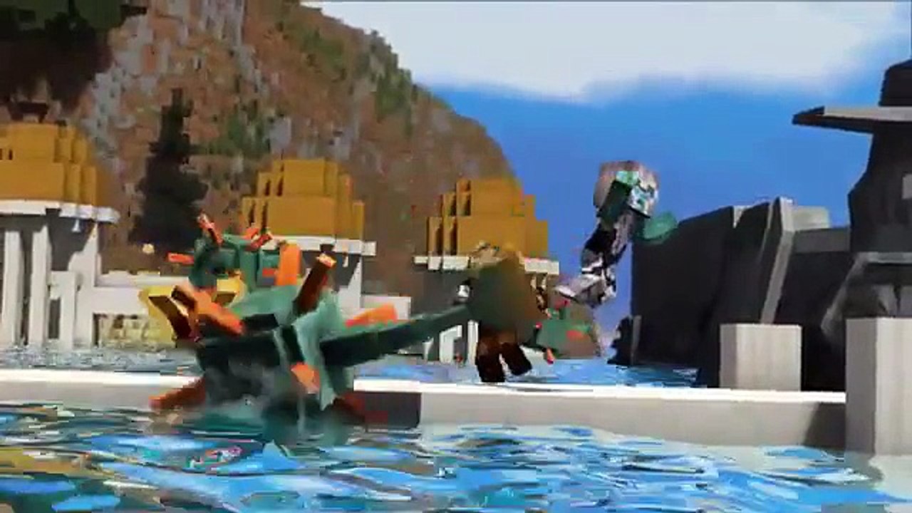 "Atlanteans" - A Minecraft Parody of David Guetta Titanium (Minecraft Song)