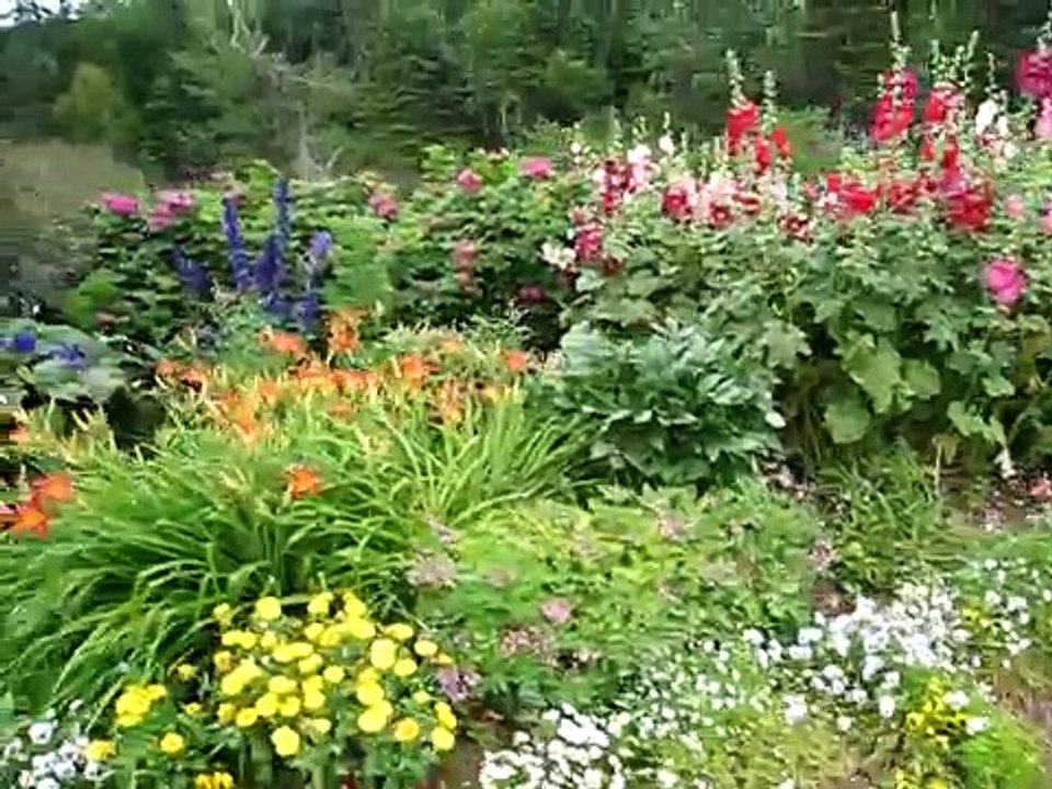 maison au pignons verts