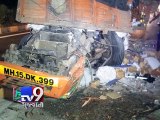 4 dead as bus,truck collide on A'bad-Vadodara expressway - Tv9 Gujarati