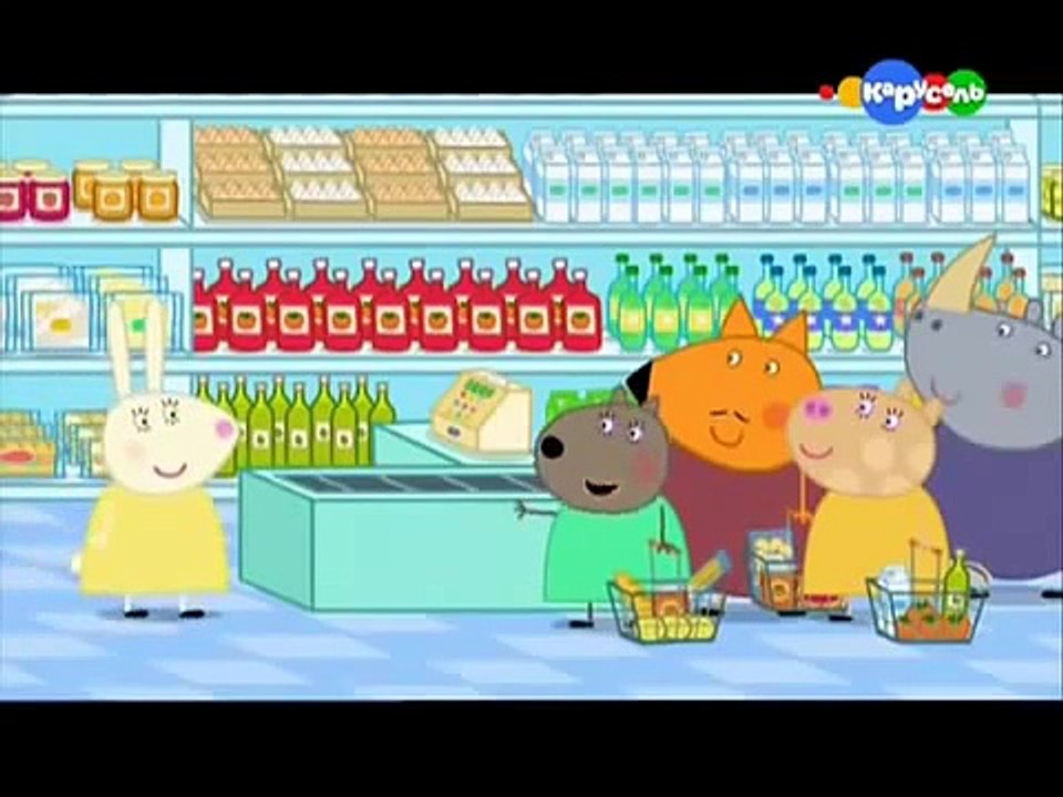 СВИНКА ПЕППА у Мисс КРОЛИК ВЫХОДНОЙ развивающий мультик для детей. | Peppa Pig russian